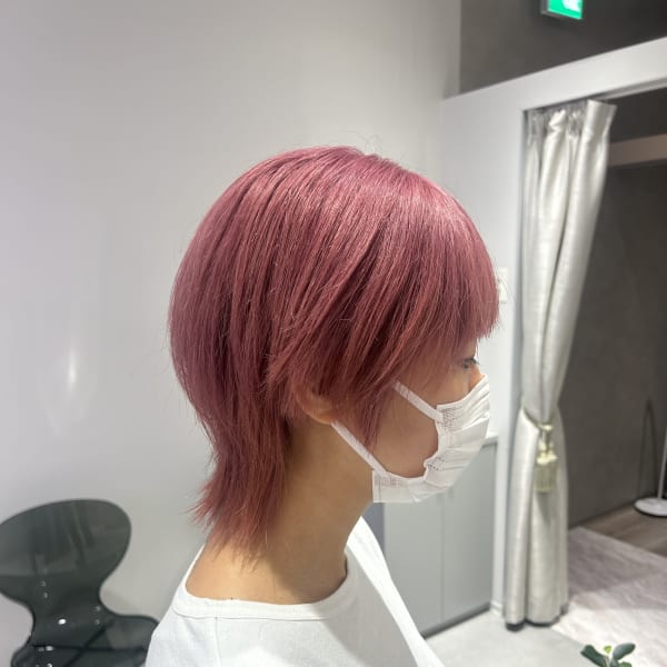 ペールピンク ダブルカラー 成増地下鉄成増