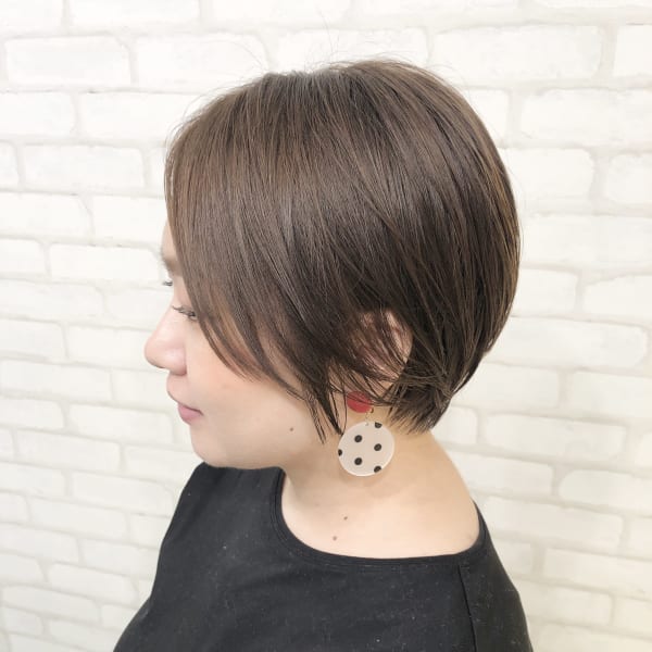 40代50代オススメショートボブ
