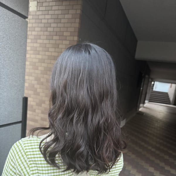 コテ風　デジタルパーマ