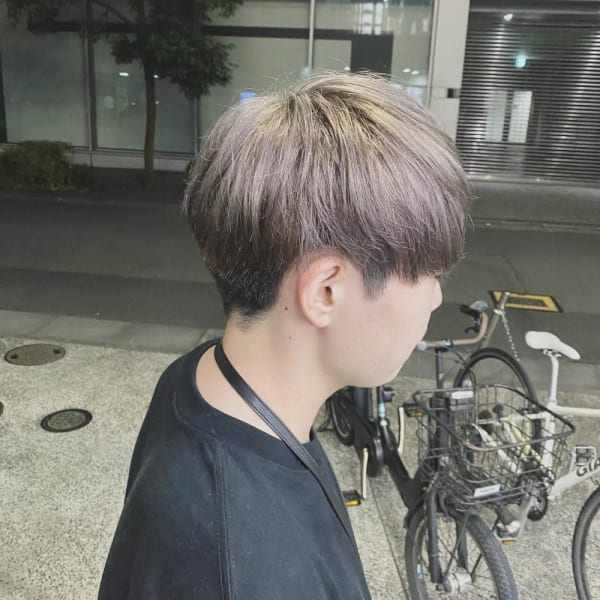 デザインカラー/レイヤーカット/ウェットヘア|ブリーチ&トリートメント&ショート HETTU 仙台駅前店