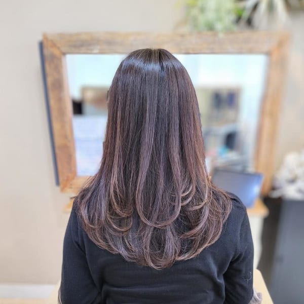 ロング×ワンカールレイヤー