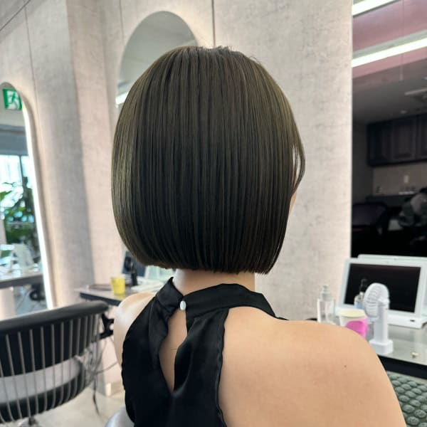 Lond one 三宮元町【ロンドワン】×ショート|Lond one 縮毛矯正/髪質改善/ダブルカラー/レイヤーカット/ボブ 神戸三宮【ロンドワン】