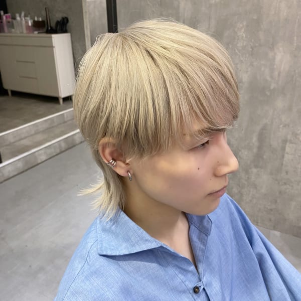 【SOLVER 佐藤】ホワイトカラー×メンズウルフ