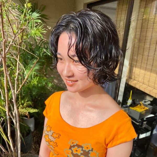 髪質改善/カット/カラー/パーマ/ショート/ボブ/aujua