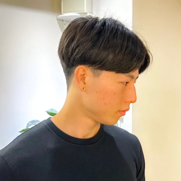 刈り上げセンターパート|Lond vallee 渋谷店