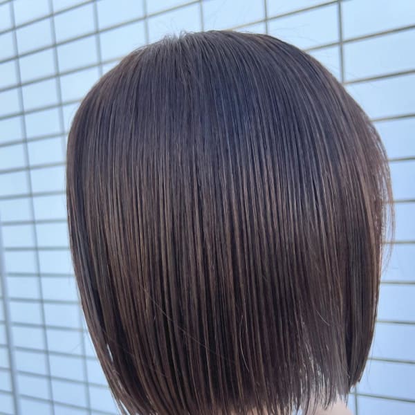 《cropes辻堂 阿部》愛されベージュヘンリーボブスタイル|crop-es湘南辻堂