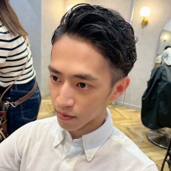 【Lond渋谷店】刈り上げショートパーマ|Lond vallee 渋谷店