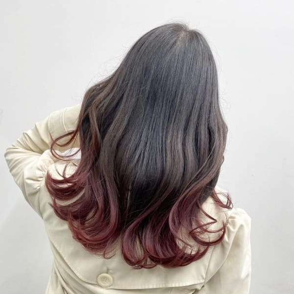 外国人風/透明感カラー/髪質改善/トリートメント