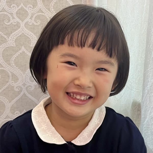 【キッズカット】ボブ|ヘアコンシェルジュ Fuchibe