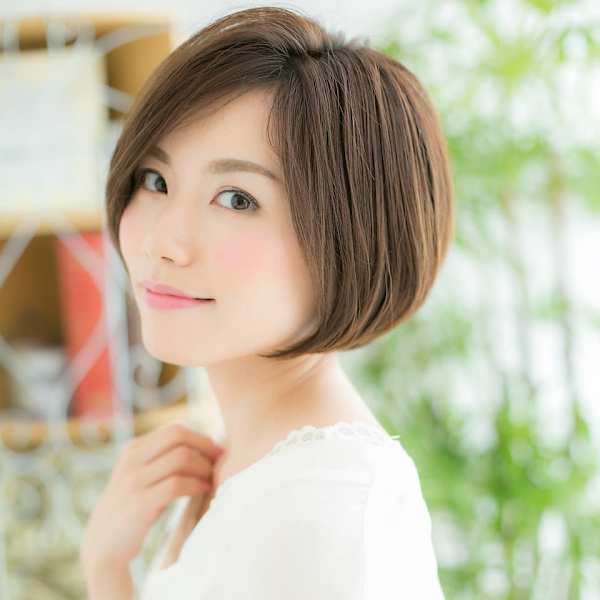 【仙台 Nelu】マロンベージュ×マッシュショートe