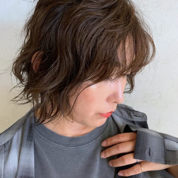 大人かわいいボブパーマ♩|KENJE sanando