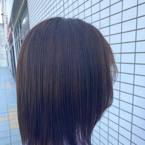 《cropes辻堂 阿部》ヘンリーボブとペールバニラベージュ|crop-es湘南辻堂