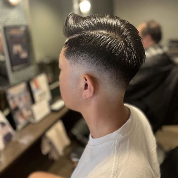 サイドパート|@110 BARBER SHOP長浜店 メンズカット/フェード/眉毛/理容室