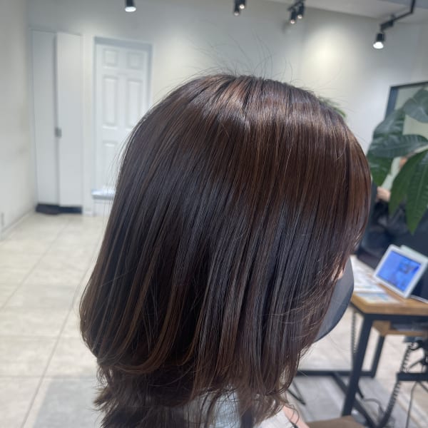 レイヤーカットでセットしやすいスタイルに!|KENJE 南林間