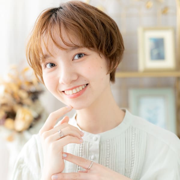 小顔ゆるふわ外国人風くせ毛マッシュパーマ　フレンチカジュアル