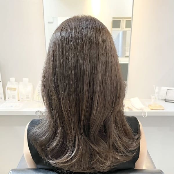 20代30代40代☆グレージュカラーで透明感白髪染め