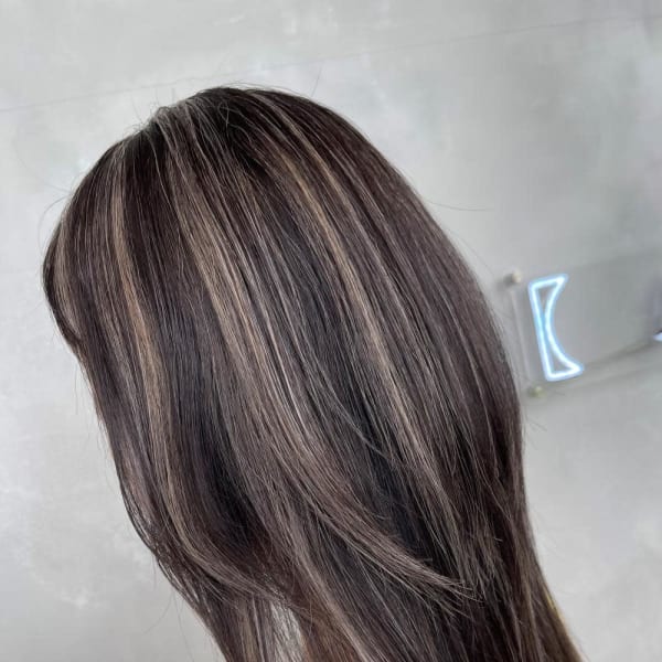 上品ハイライト/白髪ぼかし/大人グレージュ