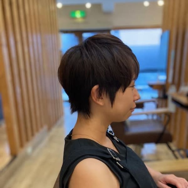 お客様髪質改善データ1387(モーブグレージュ)