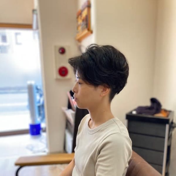 お客様髪質改善データ1389(ボリュームダウンカット)