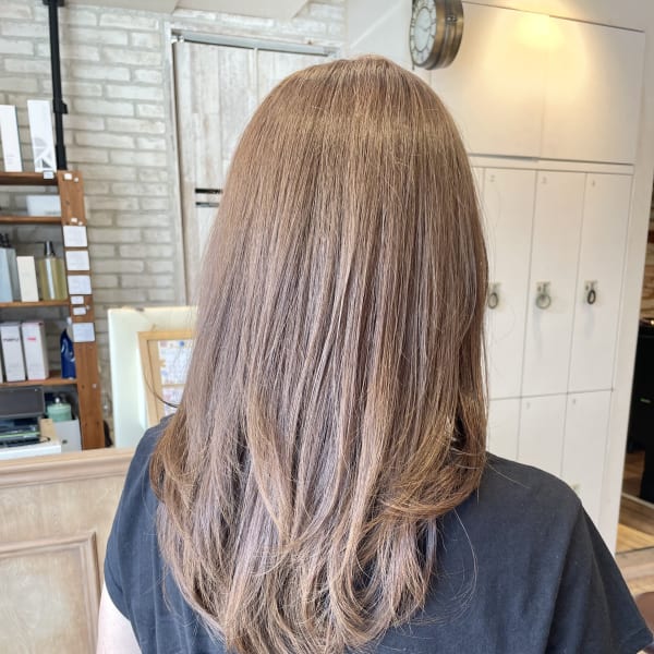 ブリーチなし明るめカラー|bijou amour