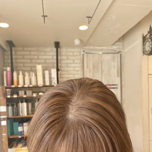 ブリーチなしベージュ系カラー|bijou amour