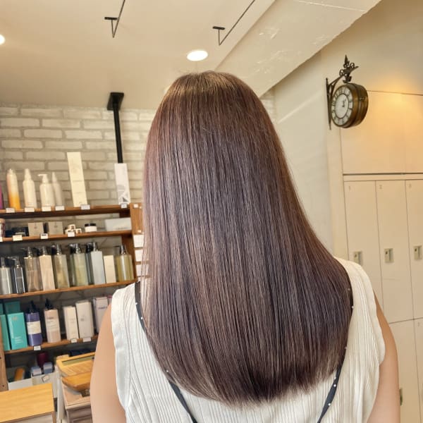 色落ちの明るさを生かした透明感カラー.＊°|bijou amour