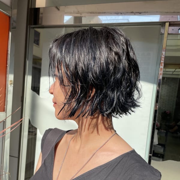 刈り上げボブ|ELLYLONDON 住吉店