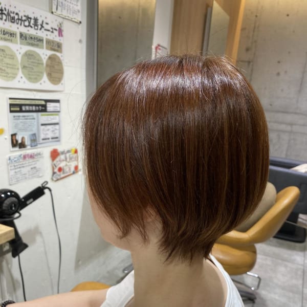 乾かすだけのナチュラルショート
