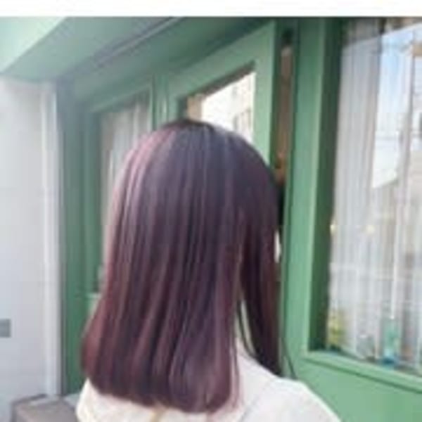 ピンクブラウン|Omorfi ひばりヶ丘店