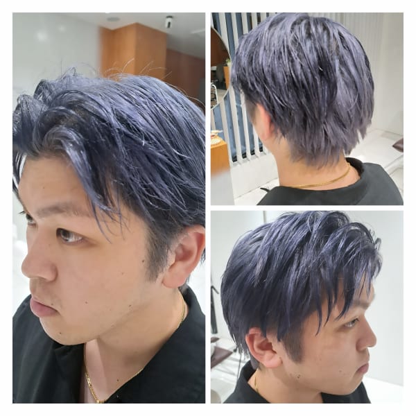 10代・20代グレージュ/ブルーブラックカラー♪