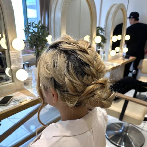 [aina]ヘアセット/ヘアアレンジ/アップ