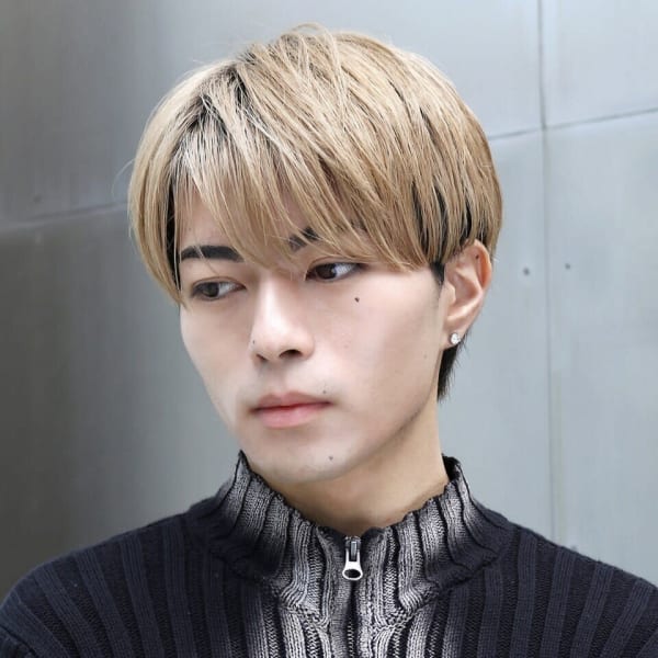 韓流 シースルーマッシュ ミルクティーベージュ 福岡 天神