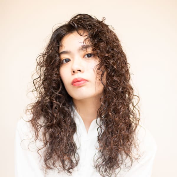 パーマ　ロングパーマ　スパイラルパーマ