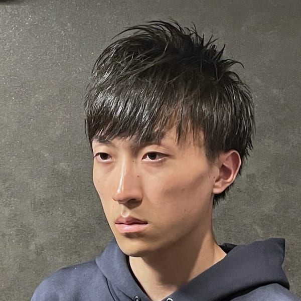 束感ショートスタイル|【メンズヘアサロン】SiGN