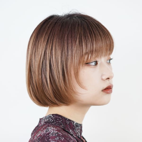 大人サラッとボブ