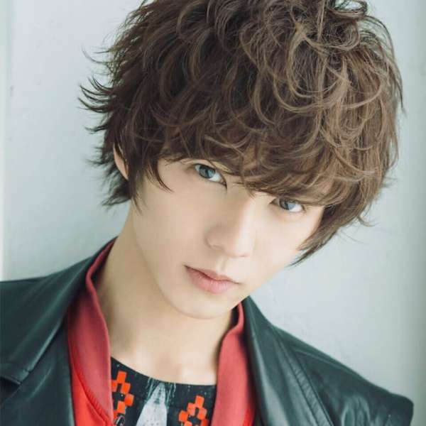 王道束感ウルフ ラウンドマッシュ 平成ウルフ メンズヘア