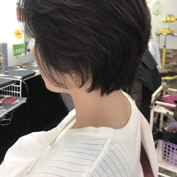 毛流れ×ショート