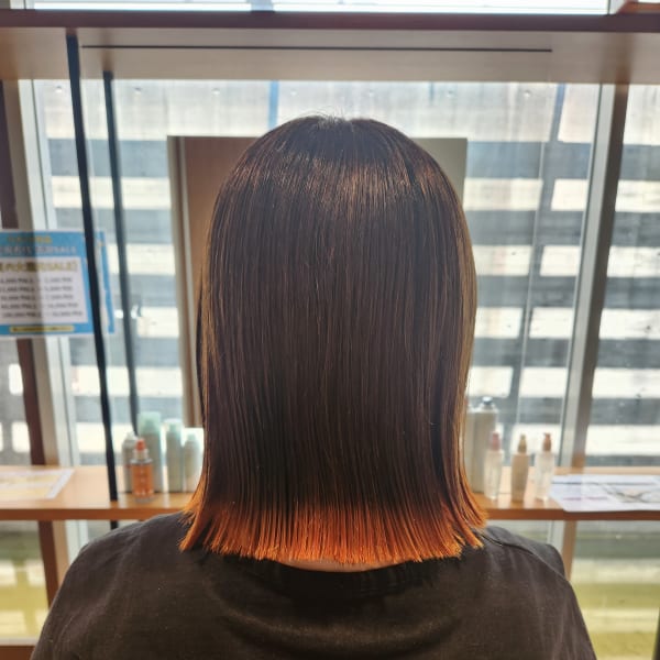 裾カラー☆オレンジ|GOTTO eel