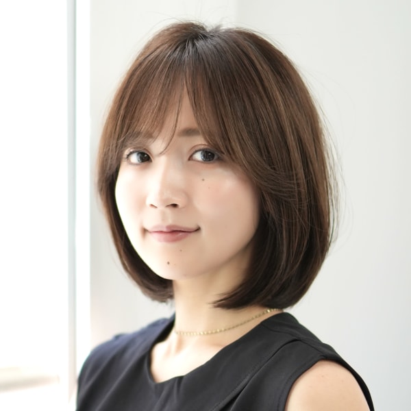 大人丸みボブ