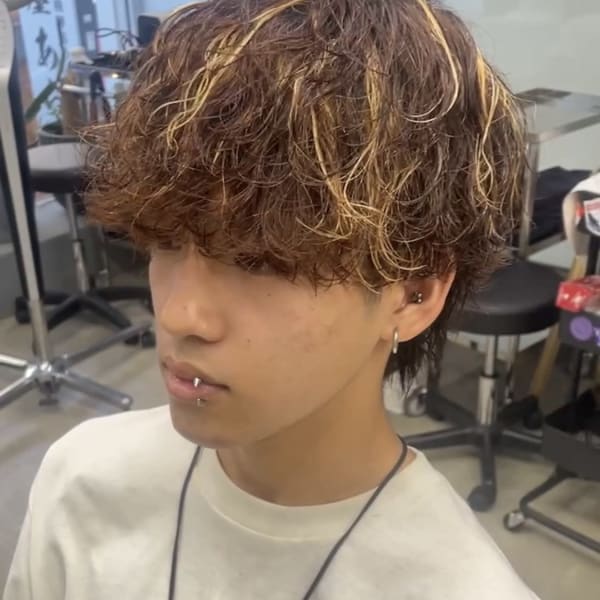 メンズパーマ