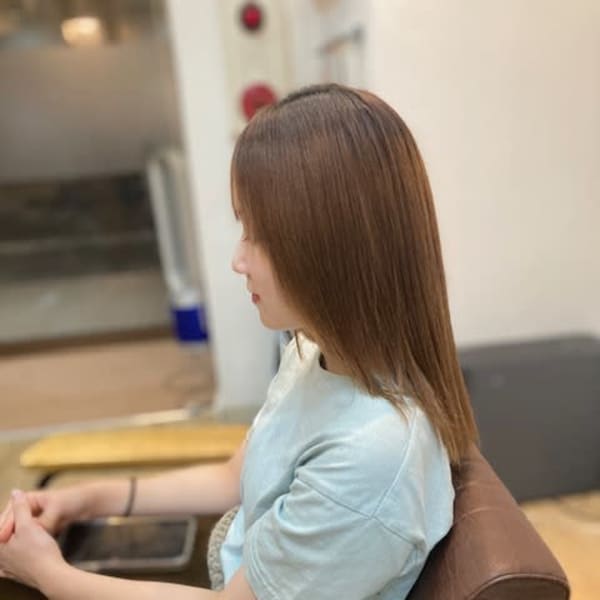 お客様髪質改善データ1408（酸熱ストレート）