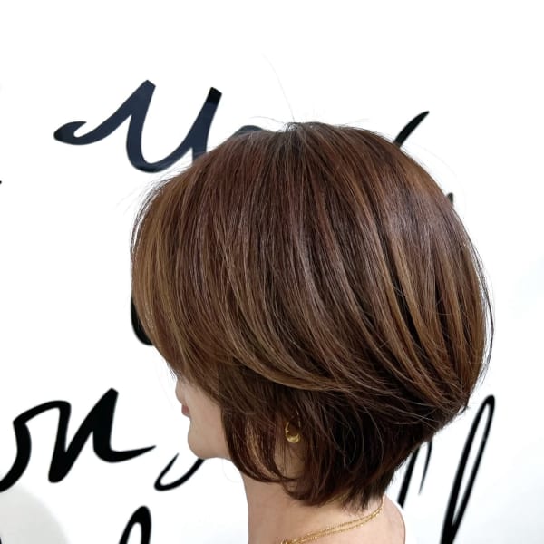 白髪染めを使わない白髪染め【ヌーディベージュ】