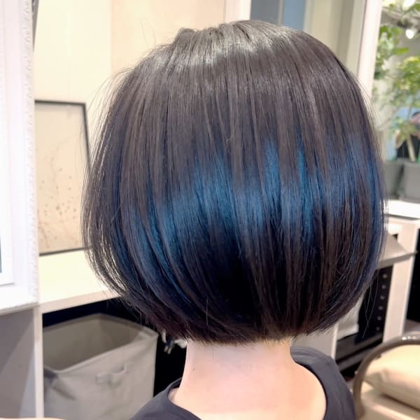 白髪染めを使わない白髪染め【艶玉ダークグレージュ】