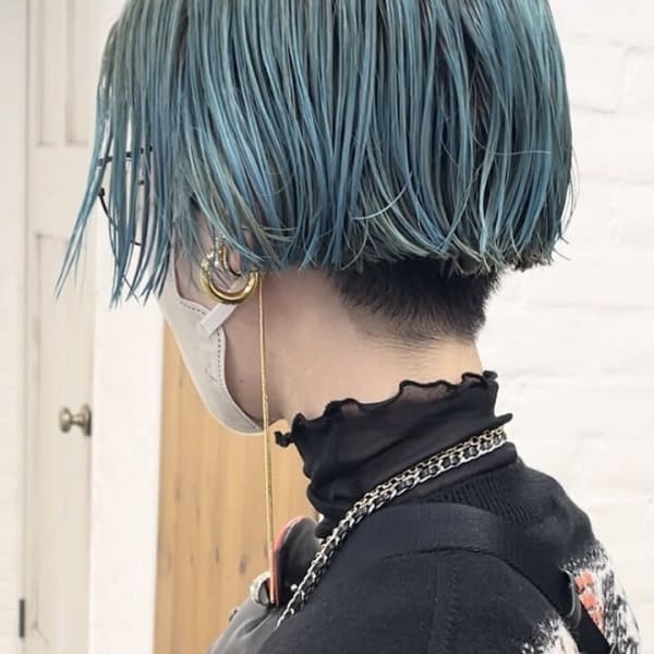 kos/二子玉川3分/ボブ/ ショート/パーマ/クレイカラー