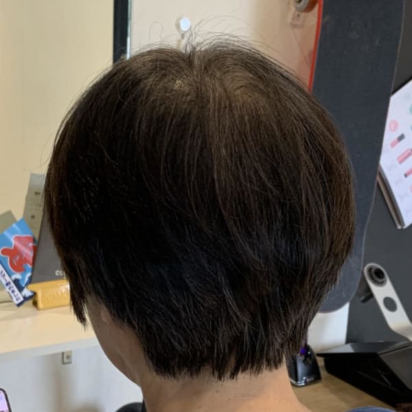 くびれショートボブ