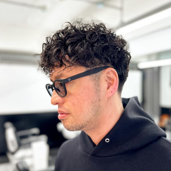 大人のスパイラルパーマ