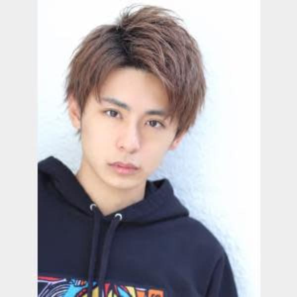 ラフアップバングショート 抜け感 ハーフアップーブロック