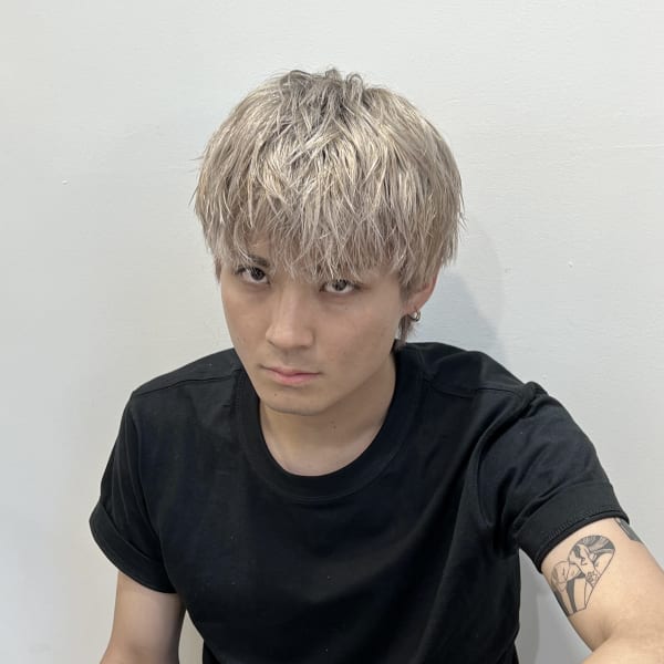 スパイキーからの伸ばしかけショート