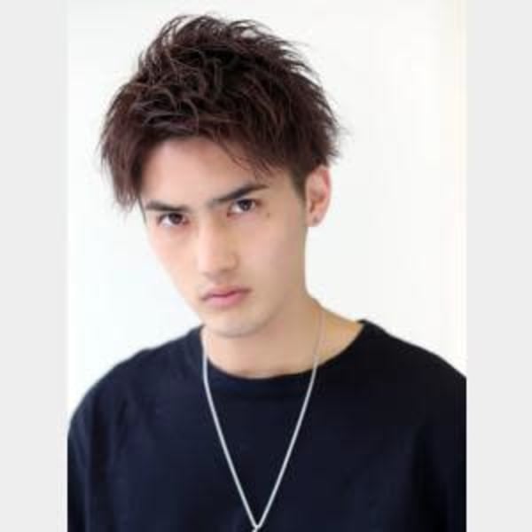 ソフトツイスト ツイストスパイラル アップバング かきあげ