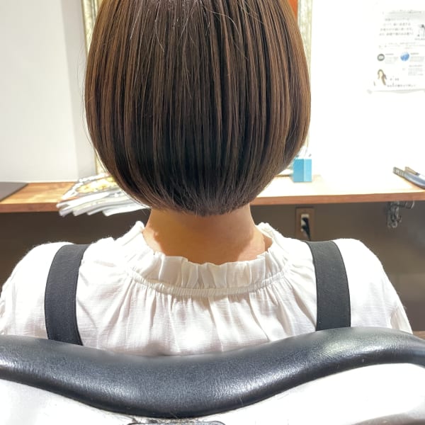 丸みショートボブ♪